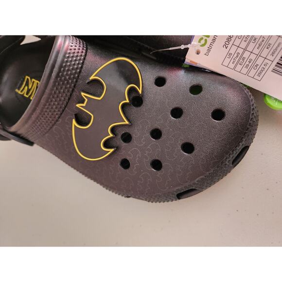 New Crocs Batman Adjustable SR Clog US- M7/W9 Unisex Black - Picture 6 of 10